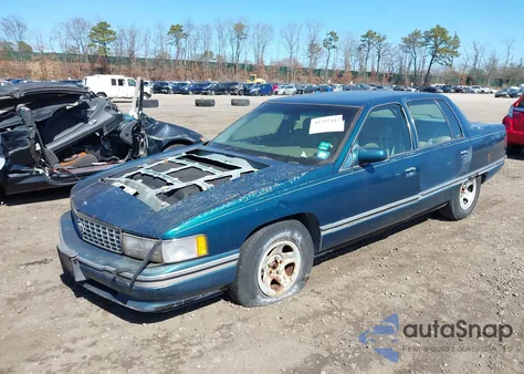 1994 Cadillac Deville Concours z USA, uszkodzony, nr VIN 1G6KF52Y4RU208494